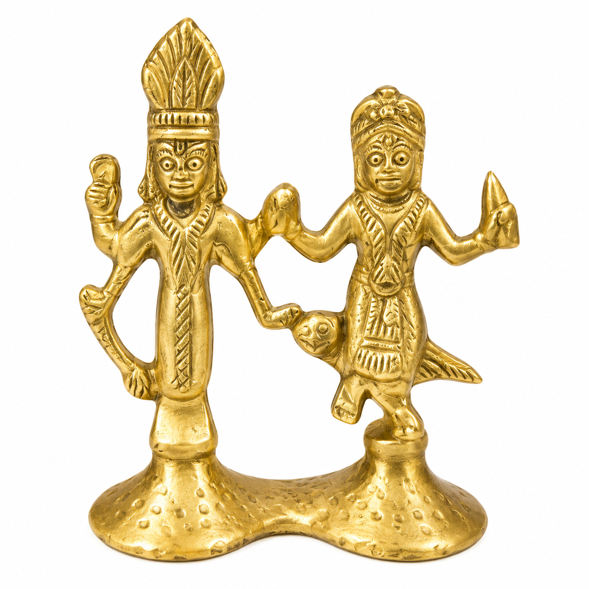 Premium Brass Radha Krishna Idol