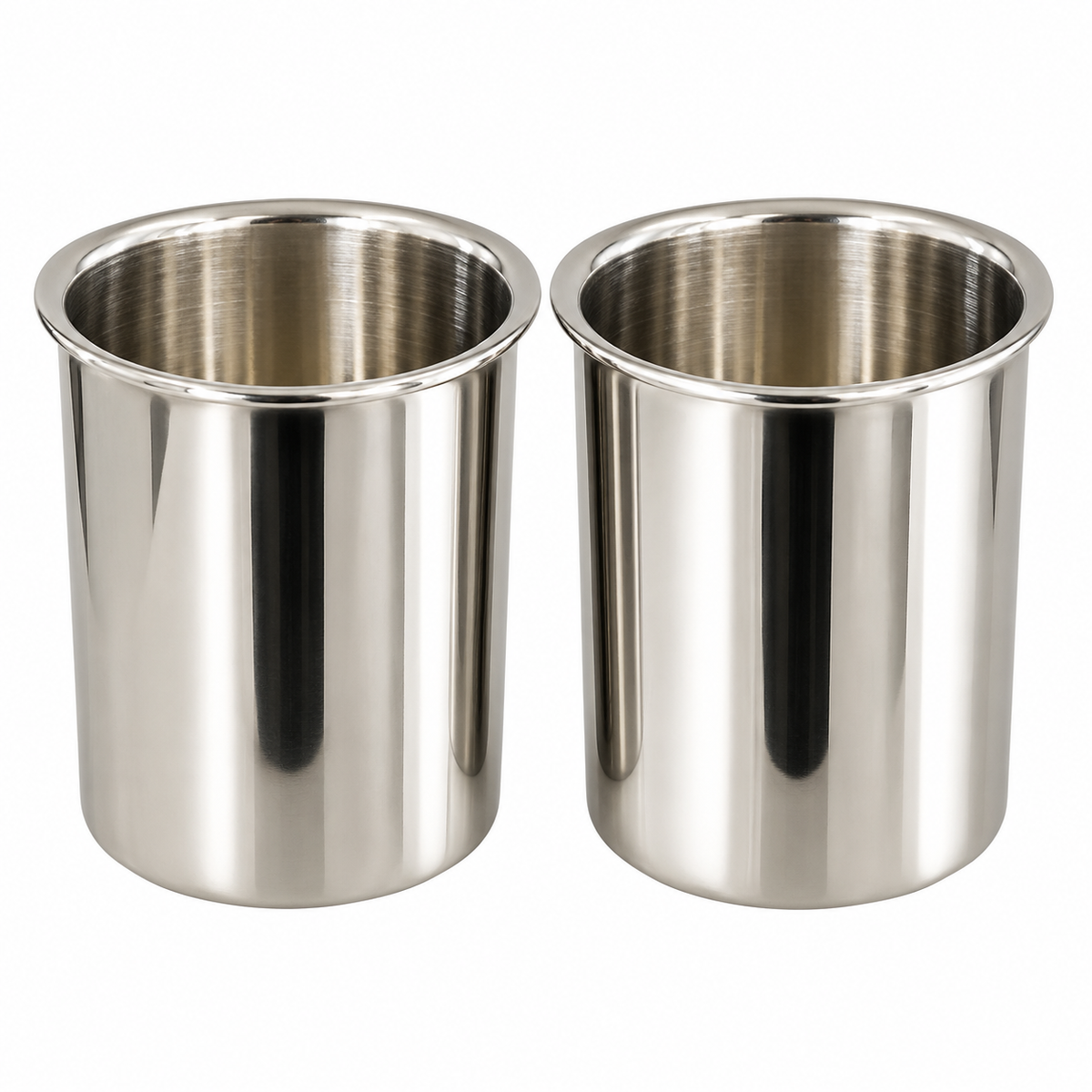 Premium Stainless Steel Cups Set of 2