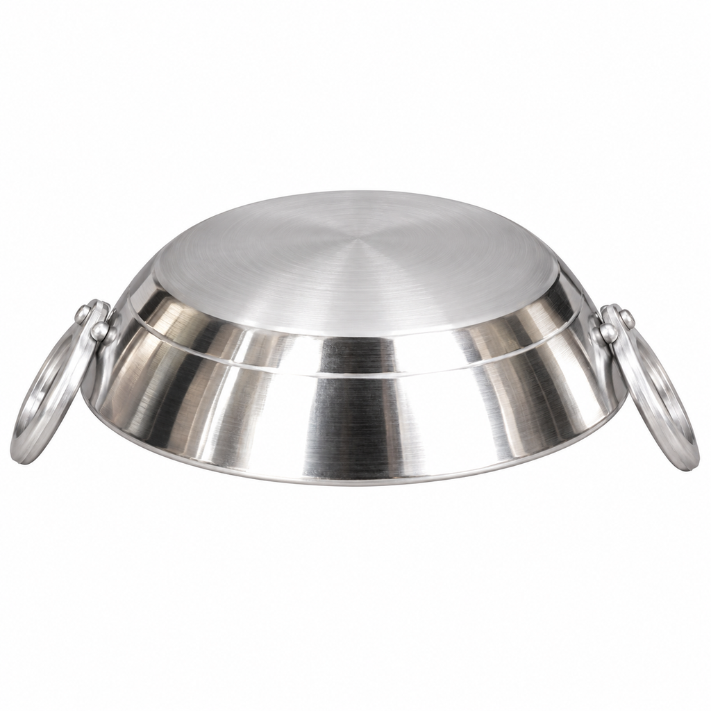 Premium Aluminium Kadai with Double Handles 780g